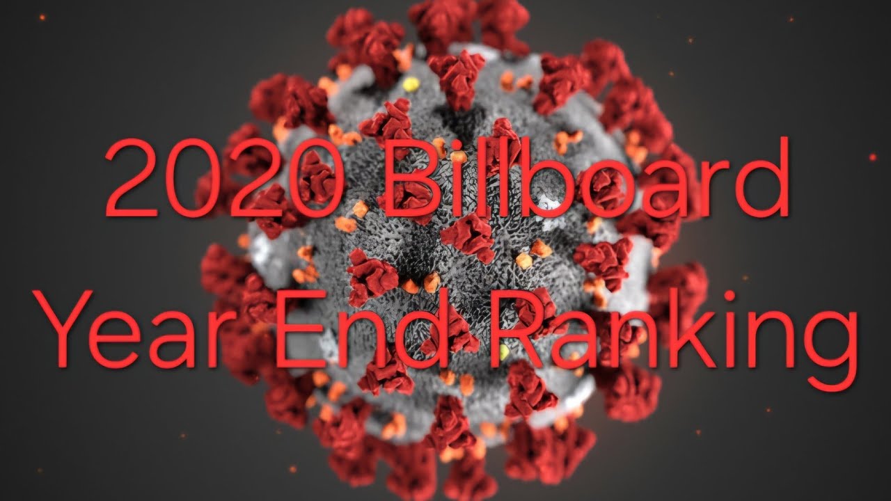 2020 Billboard Year End Ranking
