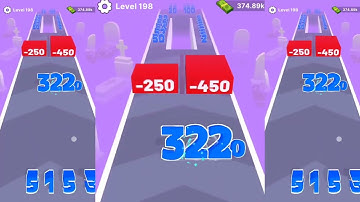 Number Run 3D merge game