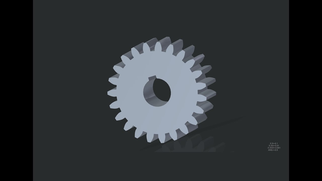 Basic Gear [Creo Parametric 3.0]