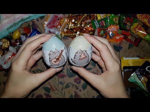 АСМР Дегустация сладостей, тихий голос 🍭 ASMR tasting sweets