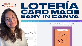 Create Your Own Lotería Card in Canva Step-by-Step (La Luna Tutorial) screenshot 2