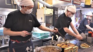 The yakisoba rush never stops! A day at the legendary yakisoba restaurant. 長田本庄軒 焼きそば ぼっかけ