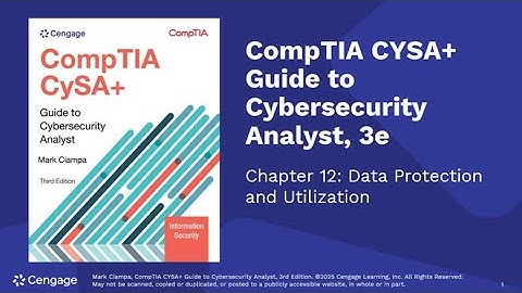 CSC225 Chapter 12   Data Protection and Utilization