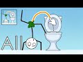 Toilet Time Gameplay Walkthrough All Levels 1 100 Funny Stickman Brain Puzzle Game 