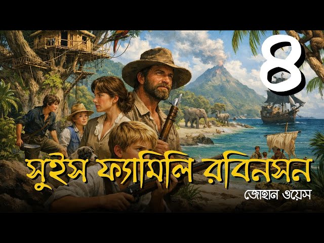 সুইস ফ্যামিলি রবিনসন 4 of 6 | The Swiss Family Robinson in Bengali @golpokoron #গল্পকরন