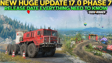 New Huge Update Phase 7 Release Date and Next-Gen Info in SnowRunner Everything You Need to Know