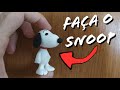 Como fazer o snoopy com biscuit  passo a passo