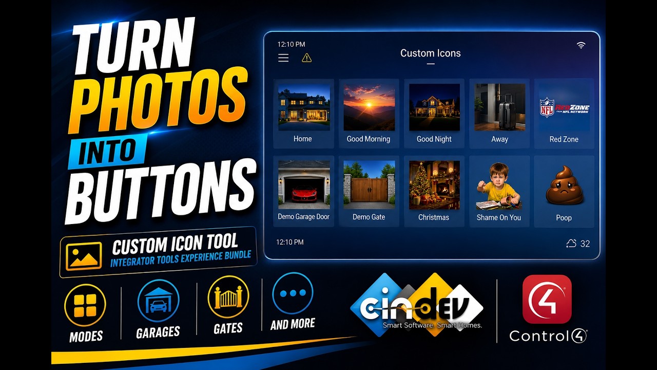 Custom Icon Tool for Control4 | Create Personalized UI Buttons - YouTube