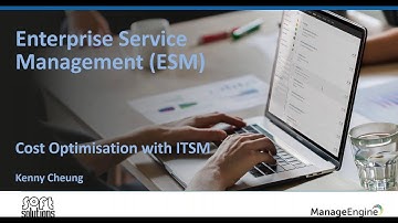 Learn how Enterprise Service Management (ESM) lowers operating costs