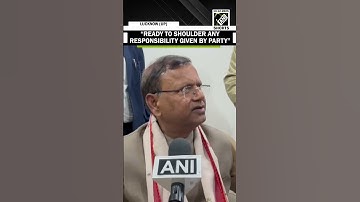 “Ready to shoulder any responsibility”,Pankaj Chaudhary on filing nomination for state BJP president