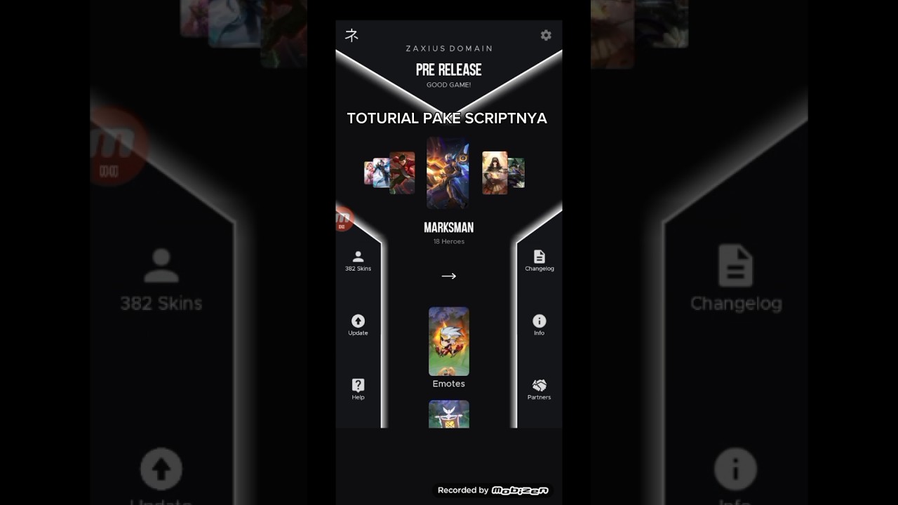 tutorial pake scriptnya||Zaxius Domain