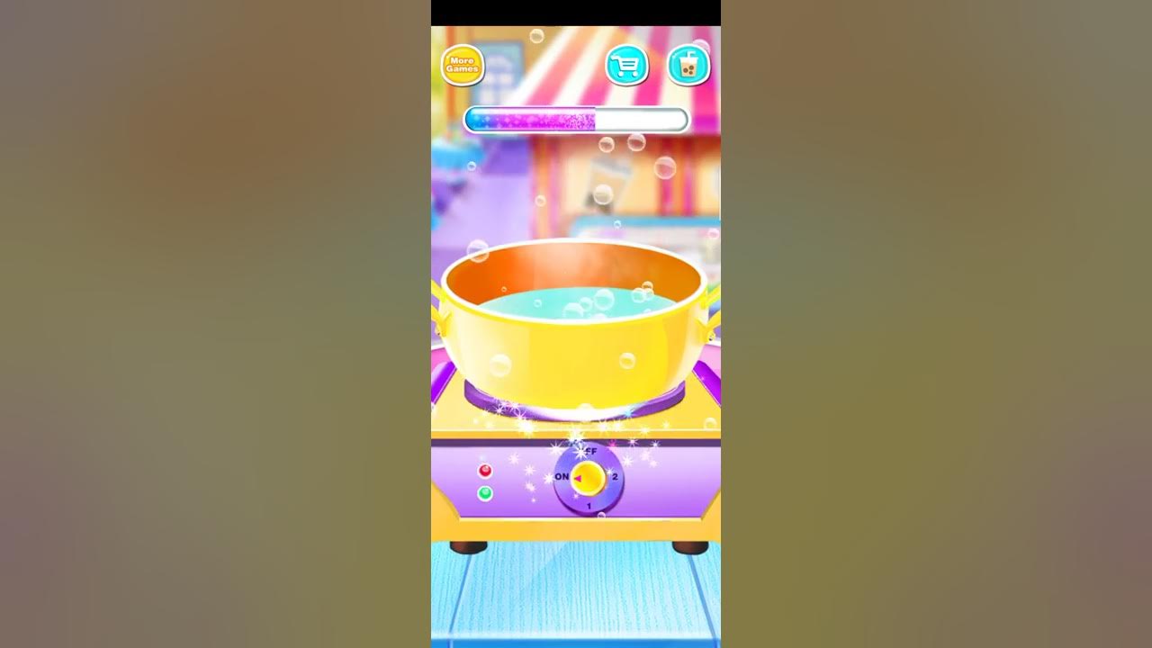 Fun Pop Bubble Tea Maker Android Games Kids Games, Educational