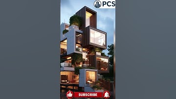 3D Modern Elevation Visualization with SketchUp and Enscape #shorts