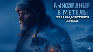 картинка: Аляска ЗИМОЙ: как строители железных дорог ПЕРЕЖИВАЛИ метели | Лекция Для Сна