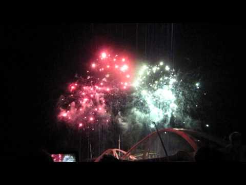 ２０１４年おいでん祭り　メロディ花火・ラスト