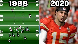 Graphical Evolution of Madden NFL (19882020)