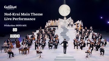 Nod-Krai Symphony Live With 8d Audio Remix #GenshinImpact #NodKrai