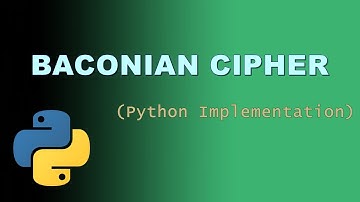 Baconian Cipher (Python Implementation)