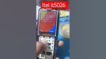 Itel it5026 No service and Network problems