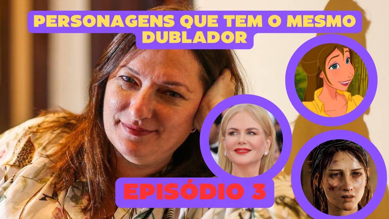 Personagens Com os Mesmos Dubladores! on X: Aquela dublagem que