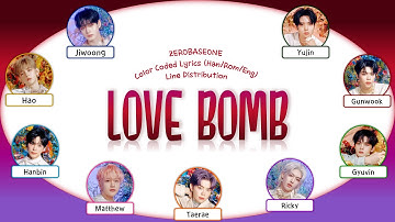 How Would ZEROBASEONE sing LOVE BOMB by fromis_9 [Line Distribution, Color Coded]