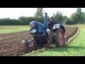 Some Lanz Bulldog Tractors Starting and Plowing Part 3 of 3