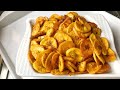 Secret method to perfect crunchy plantain chips