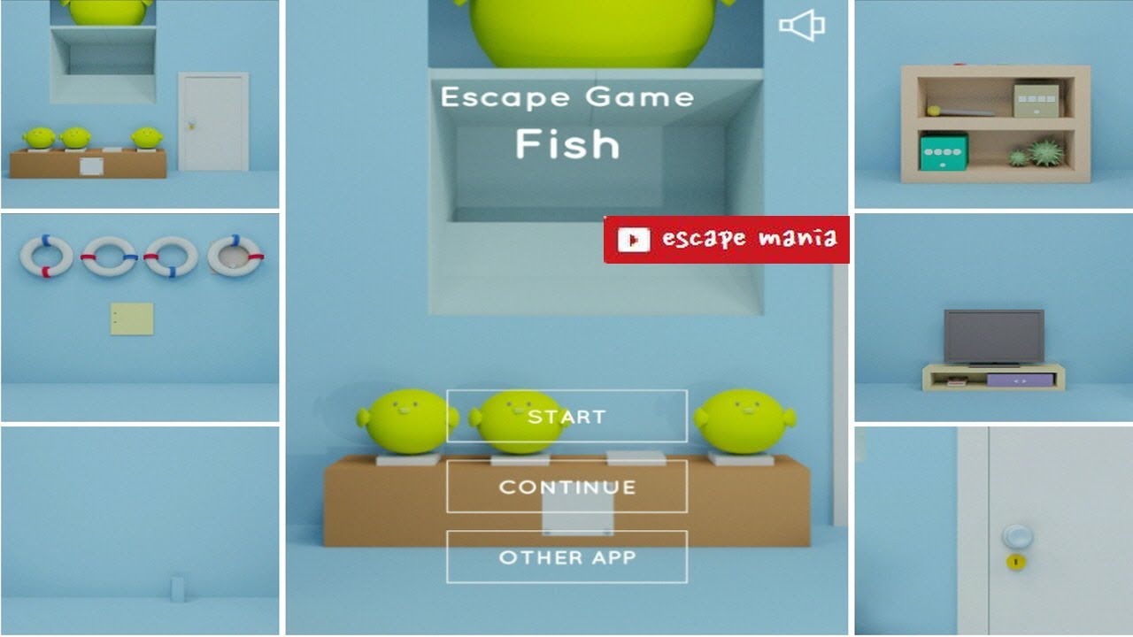 Escape Game Fish walkthrough (nicolet jp) YouTube