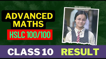 ADVANCED MATHS CLASS 10 | HSLC 2025 100/100 ADVANCED | MARSKS 95/95+ STUDENTS