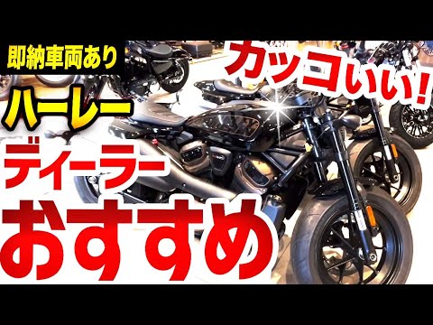 【ハーレーダビッドソン】ディーラーお勧めのハーレーは？あのターミネーターが乗っていた車両は？即納車両も！