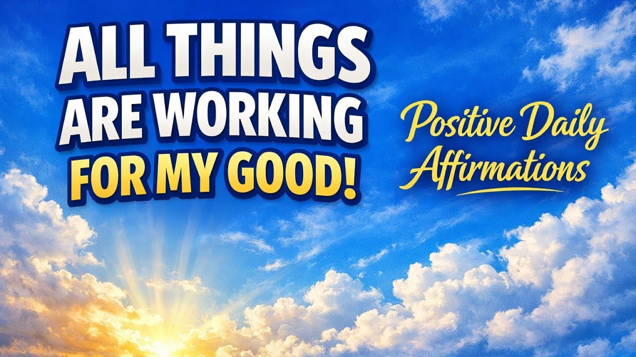 All things are working for my good | Powerful daily Affirmations 