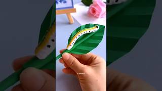 Paper Caterpillar Handmade toy #cute #diy #ideas #easy
