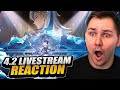 4.2 LIVESTREAM REACTION (BEST UPDATE YET) | Genshin Impact