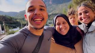 رحلة عائلية و مغامرة في جبال ⛰️ أقشور #المغرب