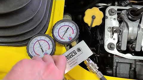 2009 Seadoo Rxt 255 compression and leak down test part 1