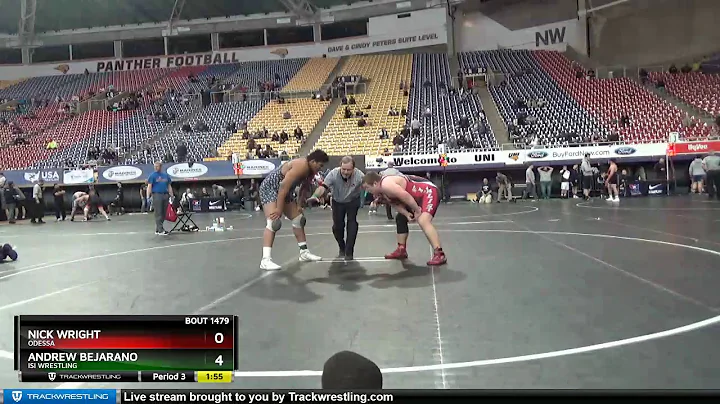 Junior 285 Andrew Bejarano ISI Wrestling Vs Nick W...