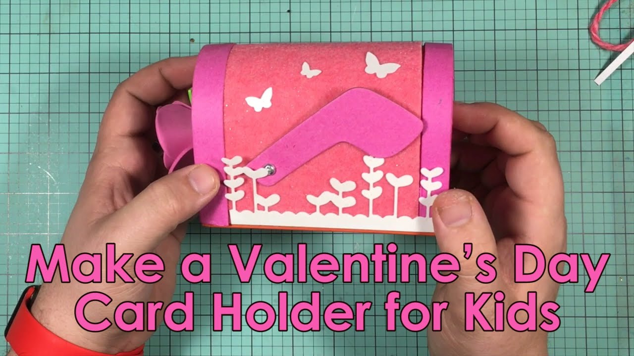 valentine card holder craft