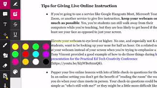 Using Kami to annotate on iPad