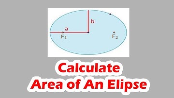 How to Find Area of An Ellipse