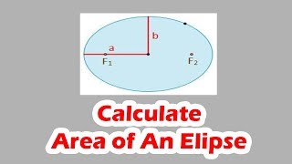 How to Find Area of An Ellipse