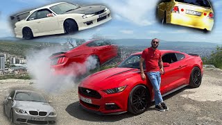 ჩემი Mustang GT-ის ტესტ დრაივი . რა მანქანები მყავდა აქამდე ?