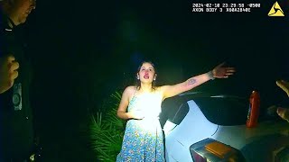 Entitled Mom Crashes With Two Kids Inside, Blames Everyone but Herself (Police Bodycam)