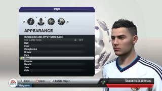 FIFA 13 - How to make your Virtual Pro look like Cristiano Ronaldo