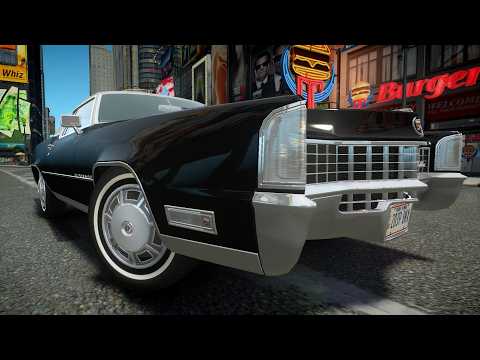 GTA IV 1968 Cadillac Eldorado Crash Testing