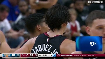 Jaime Jaquez Jr - 17 Points, 5 Assists, 5 Rebounds vs Knicks - 2025-26 Regular Season