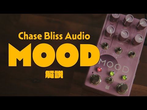 一風変わった空間系マルチChase Bliss Mood MK2! 何ができるのかを簡単