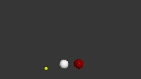 Bouncing balls - 3ds max