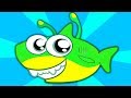 FASTER Baby Shark Song with magic Groovy The Martian - Nursery Rhymes Compilation for children