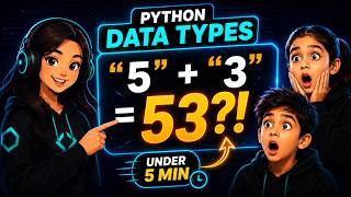 Exclusive Python Data Types Explained | Why "5" + "3" = 53? Profile