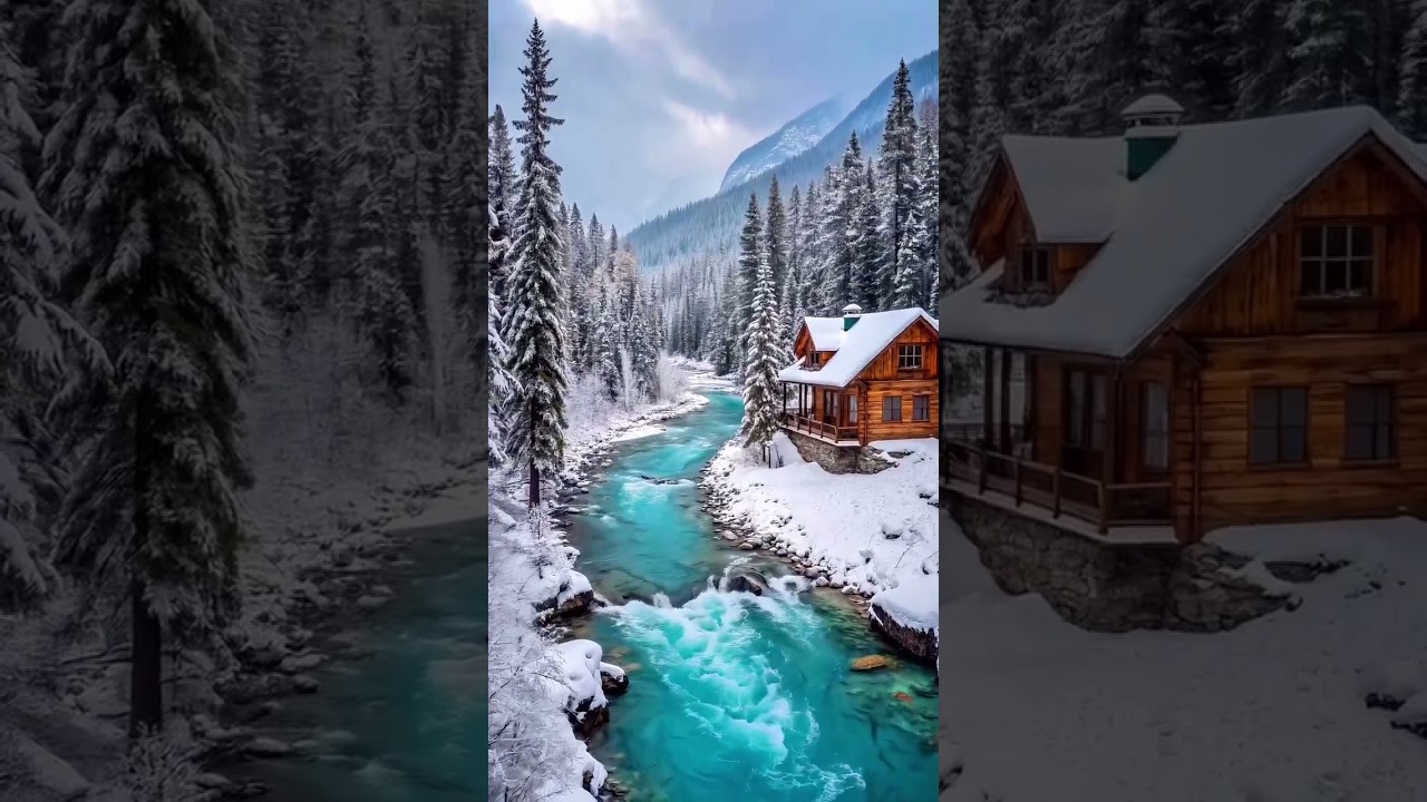 Ultimate view of nature in snow ❄️